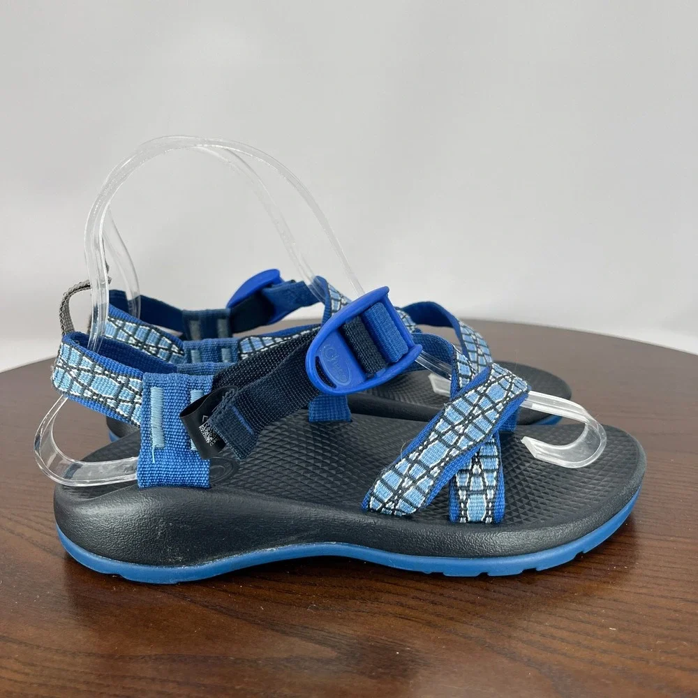 Chaco Z1 EcoTread Sandals Youth Kids 3 Blue Strappy Sport Hiking Outdoor J180061